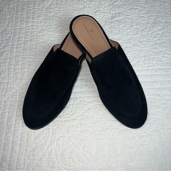 CASLON Callie Black Suede Mule EUC Sz 8 - Picture 4 of 10